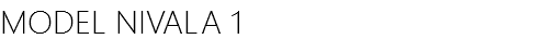 MODEL NIVALA 1