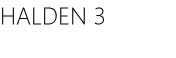 HALDEN 3 